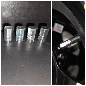 Däckventilshatt SILVER